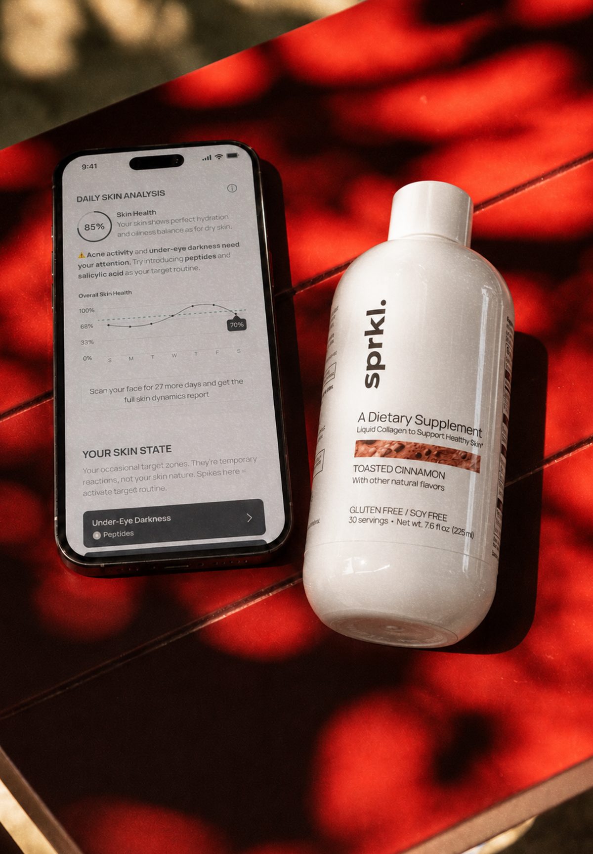 SPRKL App and Liquid Collagen